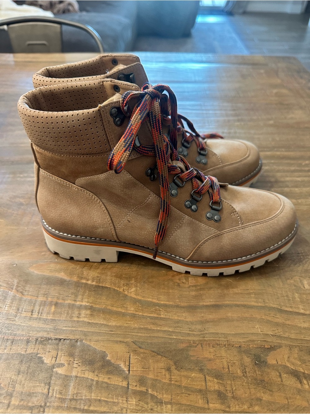 Crown Vintage Lace Up Ankle Boots
